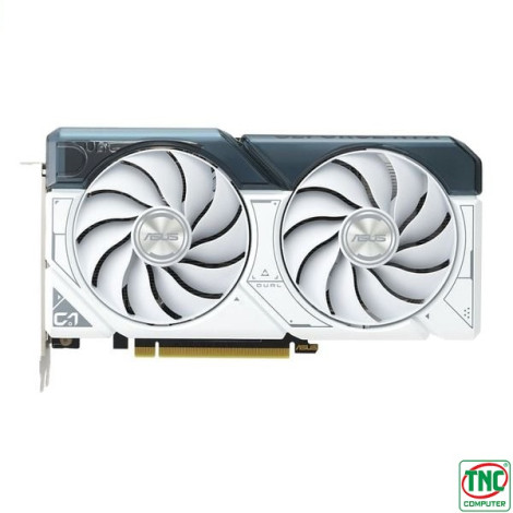 Card màn hình ASUS Dual GeForce RTX 4060 WHITE OC Edition 8GB (DUAL-RTX4060-O8G-WHITE)