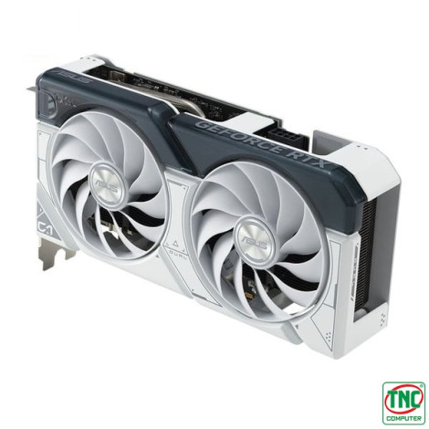 Card màn hình ASUS Dual GeForce RTX 4060 WHITE OC Edition 8GB (DUAL-RTX4060-O8G-WHITE)