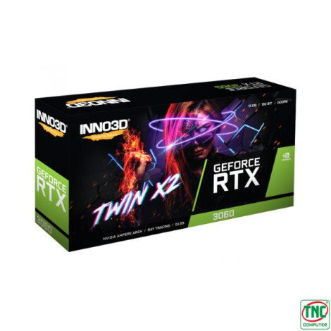 Card Màn Hình INNO3D GeForce RTX 3060 TWIN X2 12GB (N30602-12D6-1190VA32A)