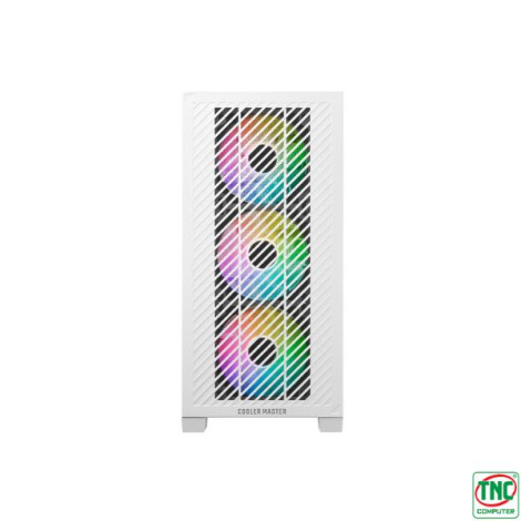 Case Cooler Master Elite 301 White (3 fan RGB)
