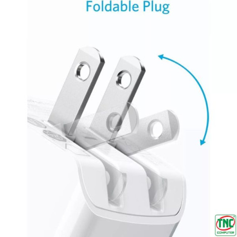 Cốc sạc Anker PowerPort Mini 2A 12W màu Trắng B2C_A2620123