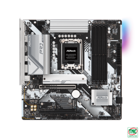Mainboard ASRock B760M Pro RS (4 x DDR5/ 256GB/ LGA 1700/ Micro ATX)