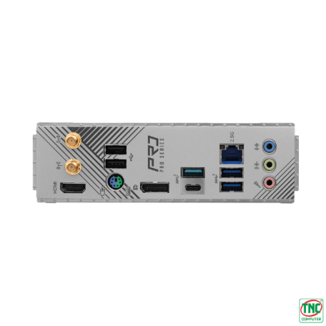 Mainboard ASRock B760M Pro RS Wifi White (4 x DDR5/ 256 GB/ LGA 1700/ Micro ATX)