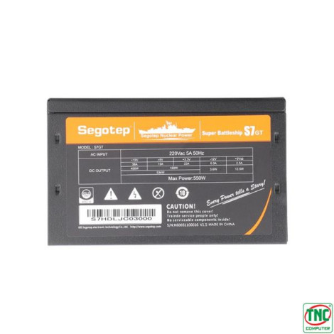 Nguồn Segotep S7 GT 550W