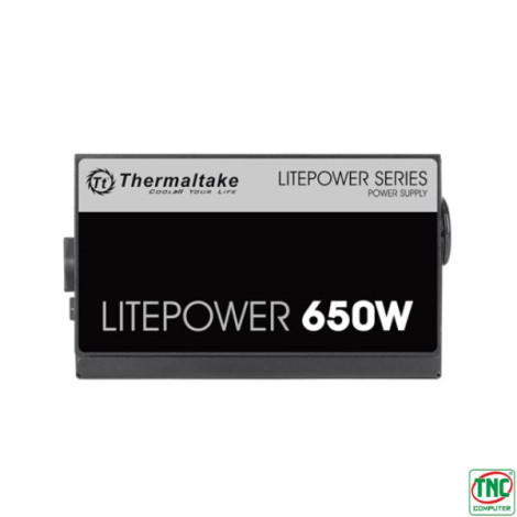 Nguồn Thermaltake Litepower 650W Black