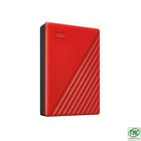 Ổ cứng di động HDD 6TB Western Digital My Passport màu Đỏ WDBR9S0060BRD-WESN
