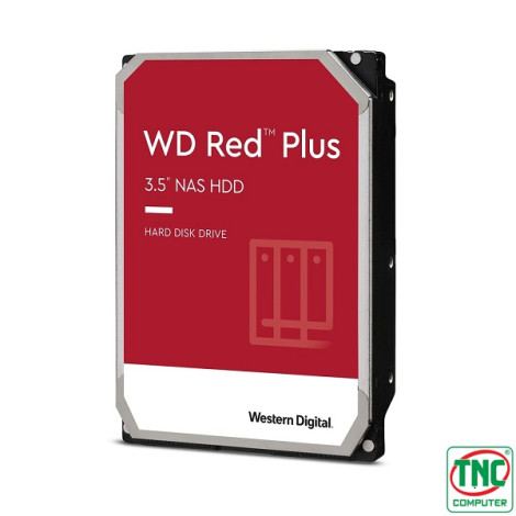 Ổ cứng HDD gắn trong 8TB Western Digital Red Plus 5640RPM WD80EFPX
