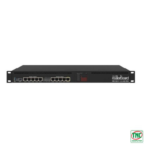 Router PoE MikroTik RB3011UiAS-RM (11 port/ 10/100/1000 Mbps / SFP)
