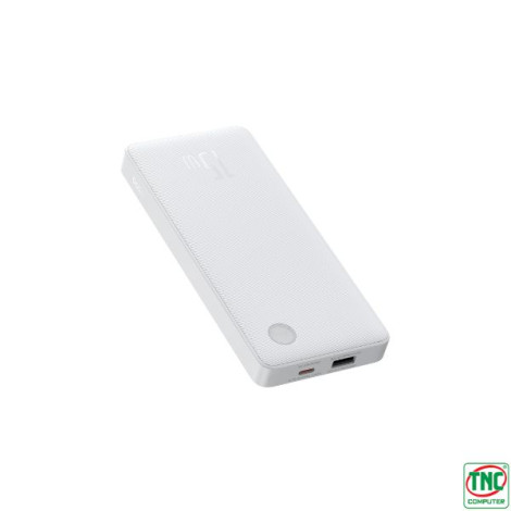 Sạc dự phòng Baseus Airpow Lite 10000mAh 15W Moon White (P10067500213-00)