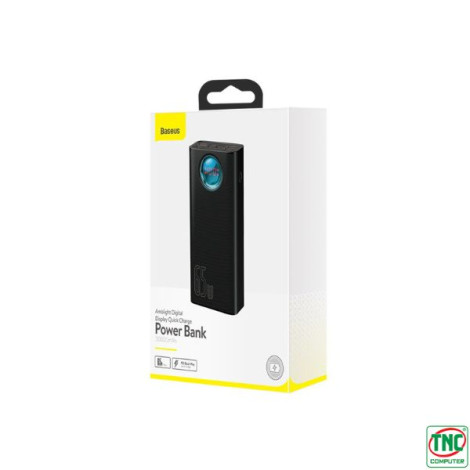 Sạc dự phòng Baseus Amblight 30000mAh 65W Black Overseas (PPLG000101)