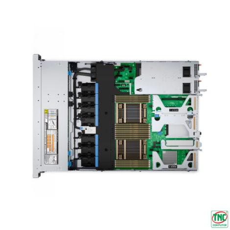 Server Dell PowerEdge R450 8x2.5 42SVRDR450-702 (Intel Xeon Silver 4310/ Ram 16GB/ HDD 1.2TB 10K/ DVDRW/ 3Y)