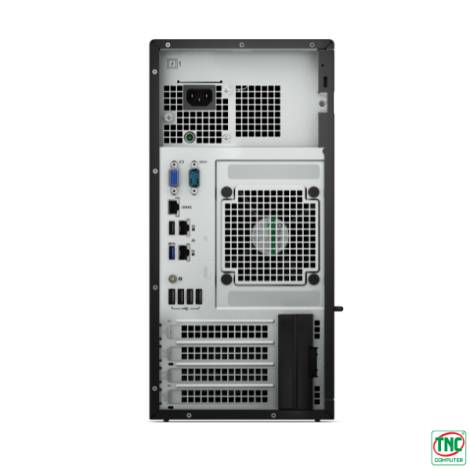 Server Dell PowerEdge T150 4x3.5/No Perc T150-435-08G2T (Xeon E-2334/ Ram 8GB/ HDD 2TB 7.2K/ DVDRW/ 3Y)
