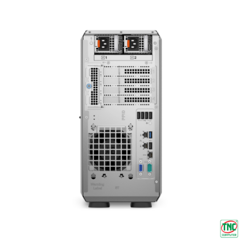 Server Dell PowerEdge T350 42SVRDT350-206 (Xeon E-2324G/ Ram 8GB/ HDD 2TB/ DVDRW/ 3Y)