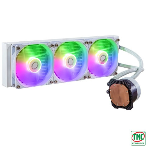 Tản nhiệt nước 3 Fan Cooler Master MasterLiquid 360L CORE WHITE ARGB