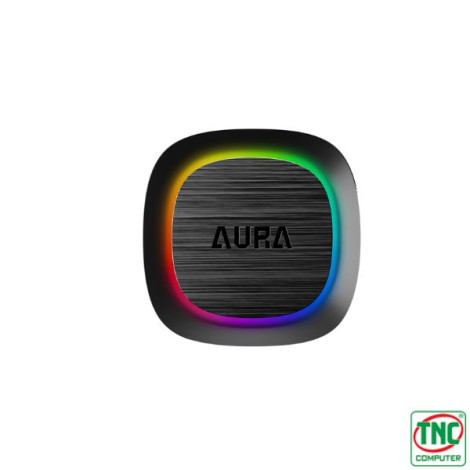 Tản nhiệt nước CPU 2 Fan AIO Gamdias AURA GL240 V2 ARGB Black WCAURAGL240V2BLGA
