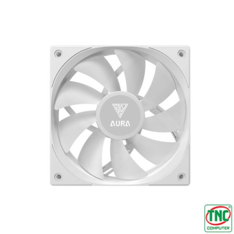 Tản nhiệt nước CPU 2 Fan AIO Gamdias AURA GL240 V2 ARGB White WCAURAGL240V2WHGA