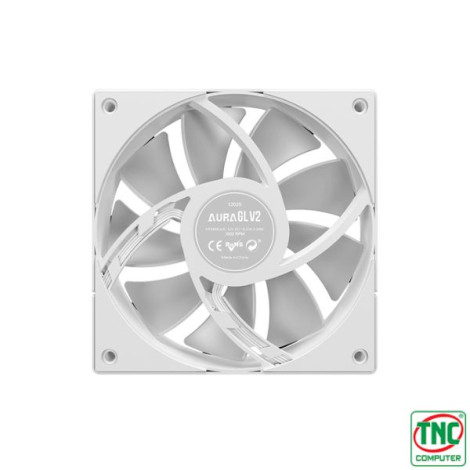 Tản nhiệt nước CPU 2 Fan AIO Gamdias AURA GL240 V2 ARGB White WCAURAGL240V2WHGA