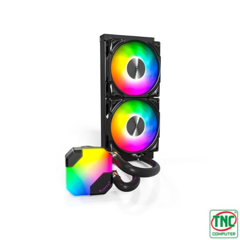 Tản nhiệt nước CPU 2 Fan AIO Montech Hyperflow ARGB 240 Black WCHF240BLMT