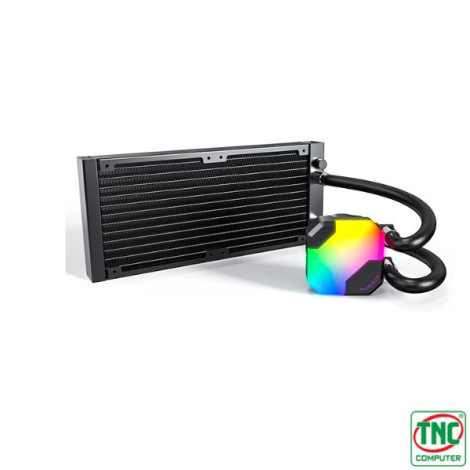 Tản nhiệt nước CPU 2 Fan AIO Montech Hyperflow ARGB 240 Black WCHF240BLMT