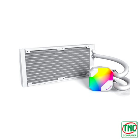 Tản nhiệt nước CPU 2 Fan AIO Montech Hyperflow ARGB 240 White WCHF240WHMT
