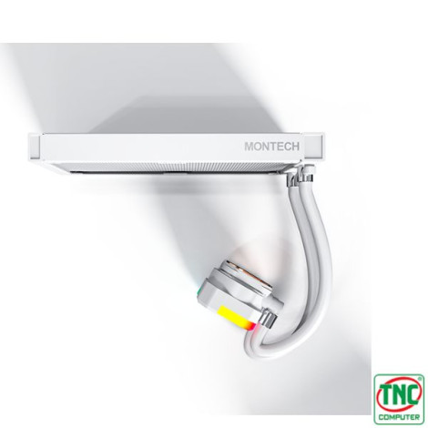 Tản nhiệt nước CPU 2 Fan AIO Montech Hyperflow ARGB 240 White WCHF240WHMT