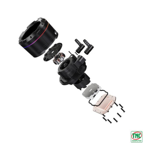 Tản nhiệt nước CPU 2 Fan ID-COOLING SPACE SL240 XE ARGB Black