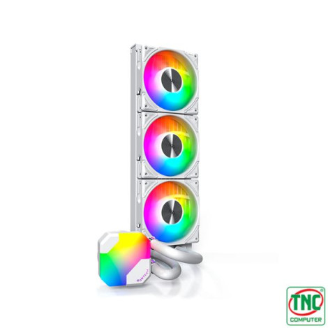 Tản nhiệt nước CPU 3 Fan AIO Montech Hyperflow ARGB 360 White WCHF360WHMT