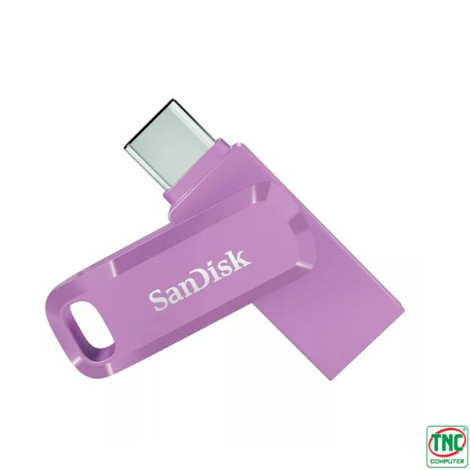 USB 256GB SanDisk Lavender DDDC3 Ultra Dual Drive Go 3.1 TypeC SDDDC3-256G-G46L