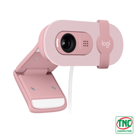 Webcam Logitech Brio 100 full HD Hồng (960-001624)