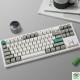 Bàn phím cơ Gaming không dây Keychron Q3M-P1 Q3 Max Swappable RGB Backlight Red Switch Knob Version Version Shell White