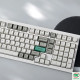 Bàn phím Gaming Keychron Q5M-P1 Q5 Max Swappable RGB Backlight Red Switch Knob Version Shell White
