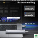 Hộp đựng ổ cứng SSD ORICO M.2 NVME TypeC AXM2-G2-GY-BP