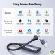 Cáp ghi hình HDMI to USB A và USB C Video Capture Card Ugreen 40189
