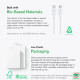 Cáp sạc Anker 544 Type-C sang Type-C dài 1.8m TPE Bio-Based Trắng (White) B2B_A80F2H21