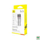 Cáp sạc nhanh Baseus Dura Type-C to Lightning 20W dài 2m Red + Black LVE094-CL-2RD