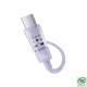 Cáp sạc nhanh Baseus Gem USB-C 100W dài 1m P10373002511-00 Nebula Purple