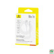 Cáp sạc nhanh OS-Baseus Silky USB to Type-C 100W dài 1m White P10377703213-00