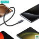 Cáp sạc nhanh USAMS Type-C To Type-C 60W dài 0.25m SJ678USB01
