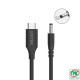 Cáp sạc USB-C Sang DC Jack 4.0 x 1.7 mm 65W Unitek C14118BK cho Laptop Lenovo 