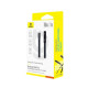 Cáp sạc nhanh Type-C to Type-C Baseus MVP 3 100W dài 2m P10382500121-01 Cosmic Black