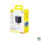 Cốc sạc nhanh 1 cổng Type-C OS-Baseus PicoGo GaN 1C 45W US Cosmic Black LVJ068-TC-UK