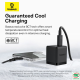 Củ sạc, cáp sạc Type-C Baseus Palm 1C 20W, cáp sạc USB-C to USB-C 60W (20V/3A) 1m Cluster Black P10111603113-01