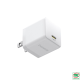 Củ sạc, cáp sạc Type-C Baseus Palm 1C 20W, cáp sạc USB-C to USB-C 60W (20V/3A) 1m Moon White P10111603213-01