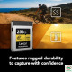 Thẻ nhớ SD 256GB Lexar Professional CFexpress Type B GOLD LCXEXPR256G-RNENG