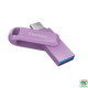 USB 256GB SanDisk Lavender DDDC3 Ultra Dual Drive Go 3.1 TypeC SDDDC3-256G-G46L