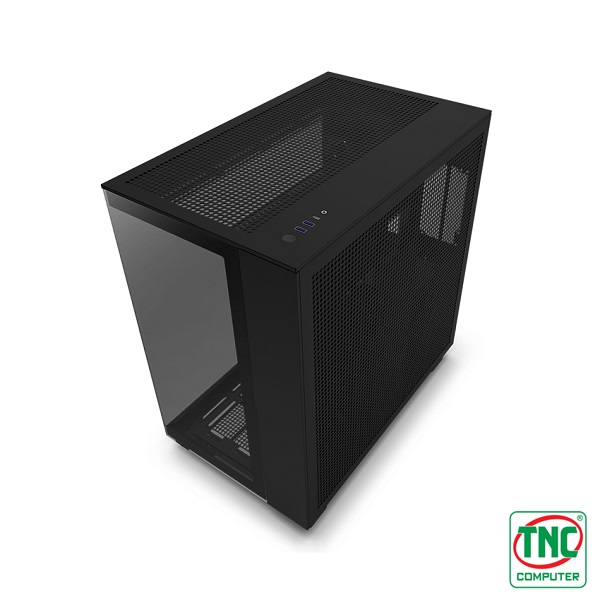 vẻ ngoài đẹp mắt Case NZXT H9 FLOW ALL BLACK chính hãng