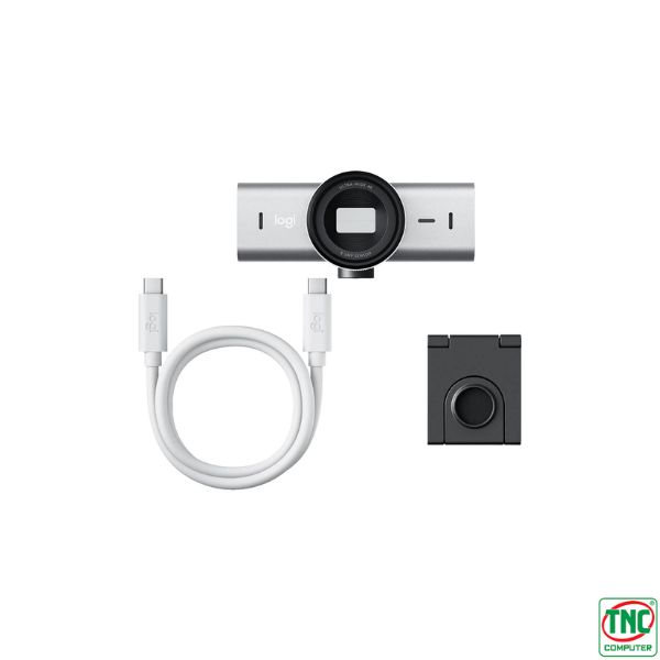 Webcam Logitech MX BRIO 4K Ultra HD Grey (960-001561) có khả năng kết nối hiện đại Webcam Logitech MX BRIO 4K Ultra HD Grey (960-001561) có khả năng kết nối hiện đại