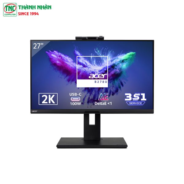 Màn hình LCD Acer B278U (27 inch/ 2560 x 1440/ 350 nits/ 4ms/ 75Hz)