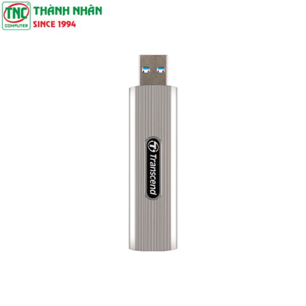 Transcend ESD265C SSD Esterno 2TB – USB 3.2 Gen 2 Type-C – Ultra Sottile E Leggero (31g) – Grigio