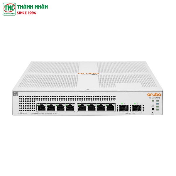 Switch Aruba Instant On 1930 8G 2SFP 124W JL681A (8 port/ 10/100/1000 Mbps/ SFP)